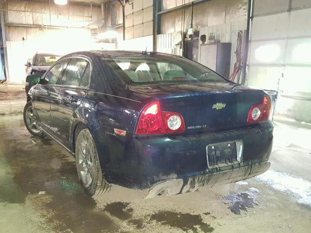 1G1ZC5EB2A4134145 - 2010 CHEVROLET MALIBU 1LT ლურჯი ფოტო 3