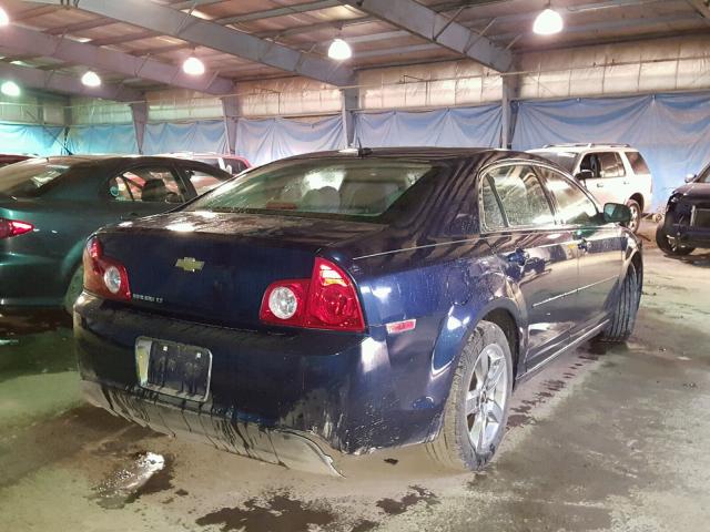 1G1ZC5EB2A4134145 - 2010 CHEVROLET MALIBU 1LT ლურჯი ფოტო 4