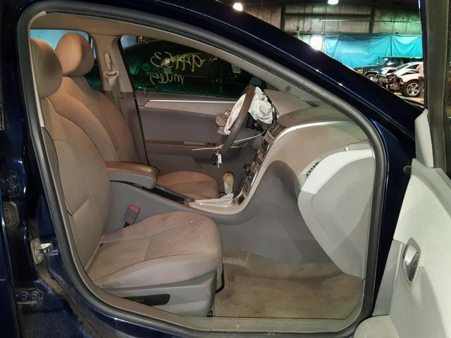 1G1ZC5EB2A4134145 - 2010 CHEVROLET MALIBU 1LT ლურჯი ფოტო 5