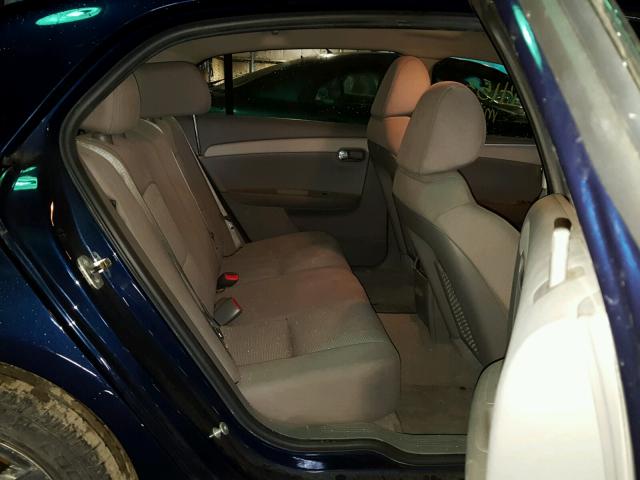 1G1ZC5EB2A4134145 - 2010 CHEVROLET MALIBU 1LT ლურჯი ფოტო 6