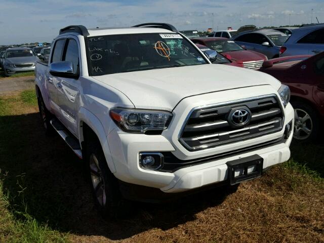 5TFGZ5AN7GX033932 - 2016 TOYOTA TACOMA DOU WHITE photo 1