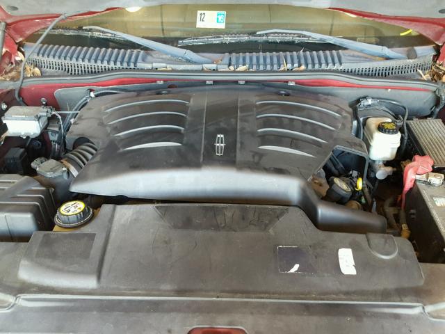 5LMEU68H25ZJ30638 - 2005 LINCOLN AVIATOR 红色 照片 9