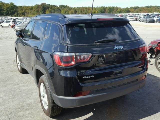 3C4NJDAB1HT642719 - 2017 JEEP COMPASS SP 黑色 照片 3