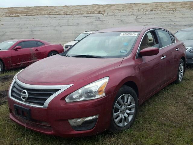 1N4AL3AP4FC174742 - 2015 NISSAN ALTIMA BURGUNDY photo 2