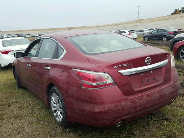 1N4AL3AP4FC174742 - 2015 NISSAN ALTIMA BURGUNDY photo 3