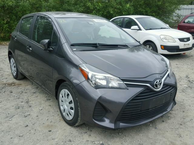 VNKKTUD3XHA077516 - 2017 TOYOTA YARIS L GRAY photo 1