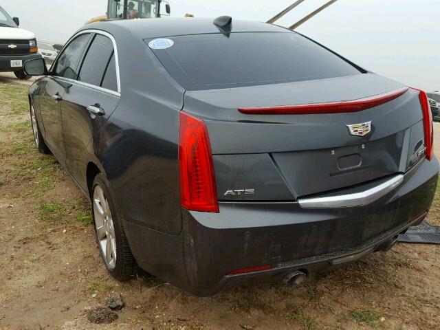 1G6AB5RX8F0130387 - 2015 CADILLAC ATS GRAY photo 3