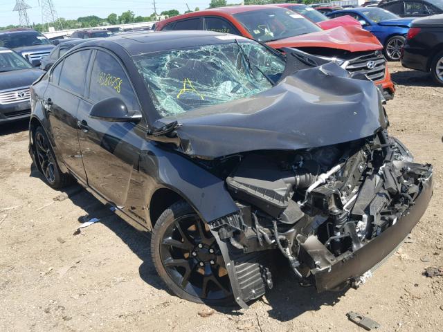 2G4GT5GX2H9192248 - 2017 BUICK REGAL GS Noir photo 1