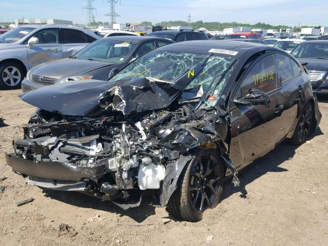 2G4GT5GX2H9192248 - 2017 BUICK REGAL GS Noir photo 2