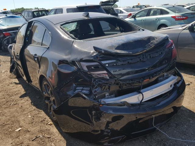 2G4GT5GX2H9192248 - 2017 BUICK REGAL GS Noir photo 3