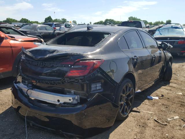 2G4GT5GX2H9192248 - 2017 BUICK REGAL GS Noir photo 4