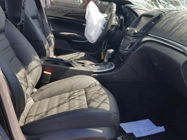 2G4GT5GX2H9192248 - 2017 BUICK REGAL GS Noir photo 5