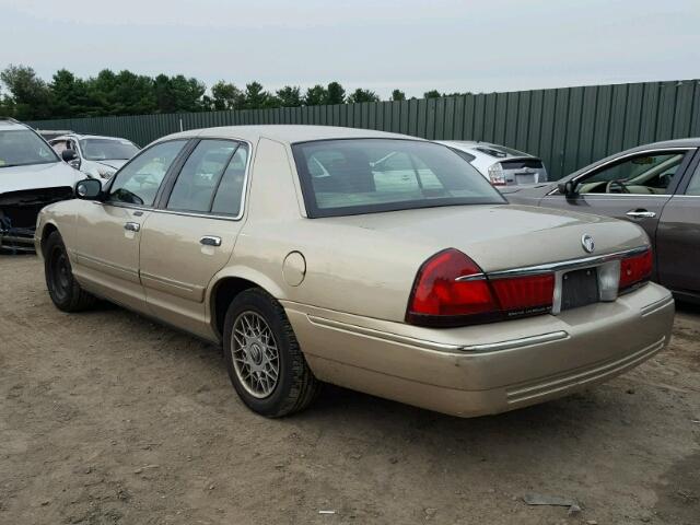 2MEFM74W5YX617153 - 2000 MERCURY GRAND MARQ GOLD photo 3