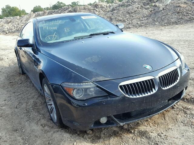 WBAEH13466CR49236 - 2006 BMW 650 I BLACK photo 1