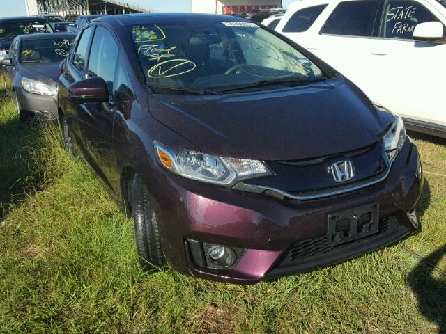 3HGGK5G81FM719847 - 2015 HONDA FIT EX PURPLE photo 1