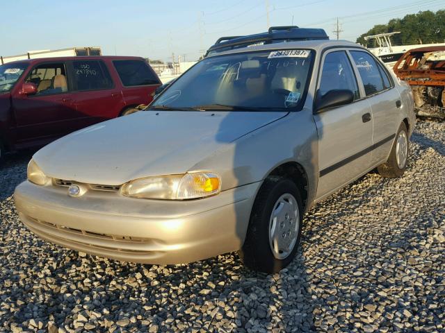 1Y1SK528XYZ415381 - 2000 CHEVROLET GEO PRIZM 米色 照片 2