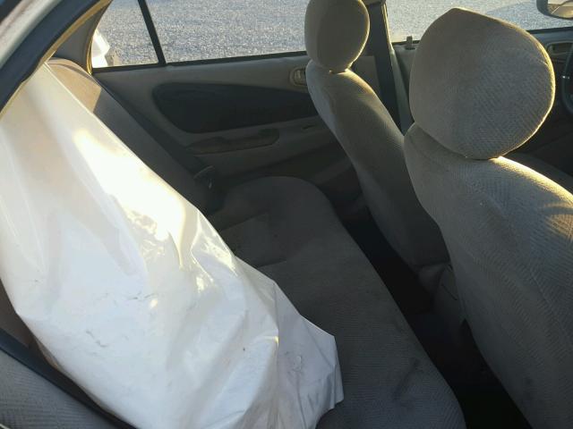 1Y1SK528XYZ415381 - 2000 CHEVROLET GEO PRIZM 米色 照片 6