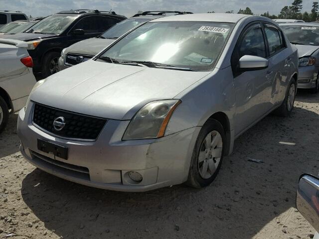 3N1AB61E79L668845 - 2009 NISSAN SENTRA SILVER photo 2