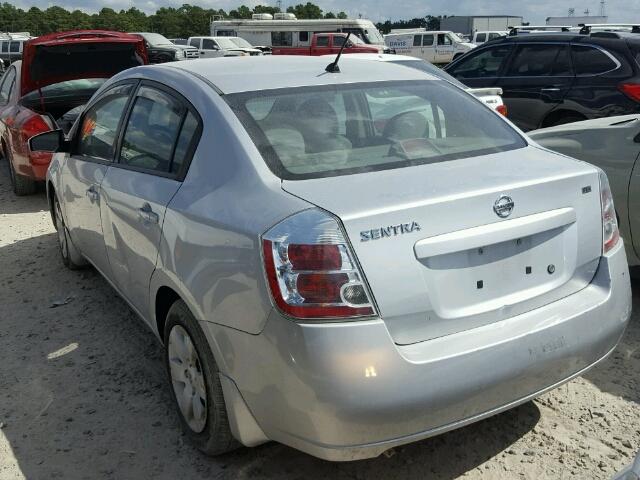 3N1AB61E79L668845 - 2009 NISSAN SENTRA SILVER photo 3