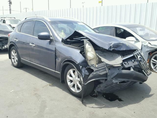 JNKAJ09E08M305548 - 2008 INFINITI EX35 BASE BLUE photo 1