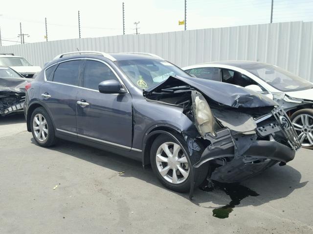 JNKAJ09E08M305548 - 2008 INFINITI EX35 BASE BLUE photo 9