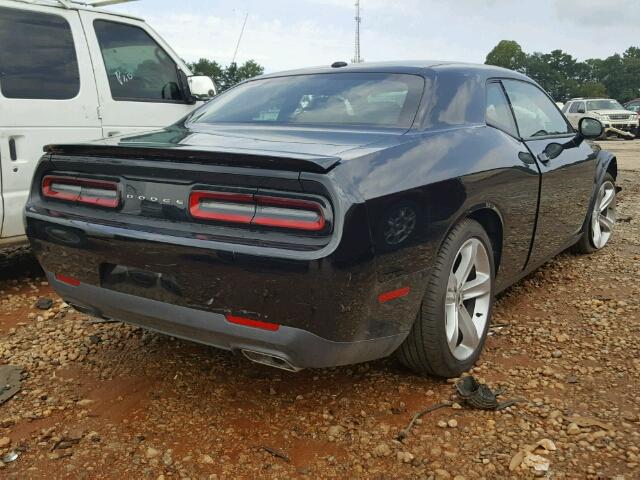 2C3CDZBT9HH555067 - 2017 DODGE CHALLENGER BLACK photo 4