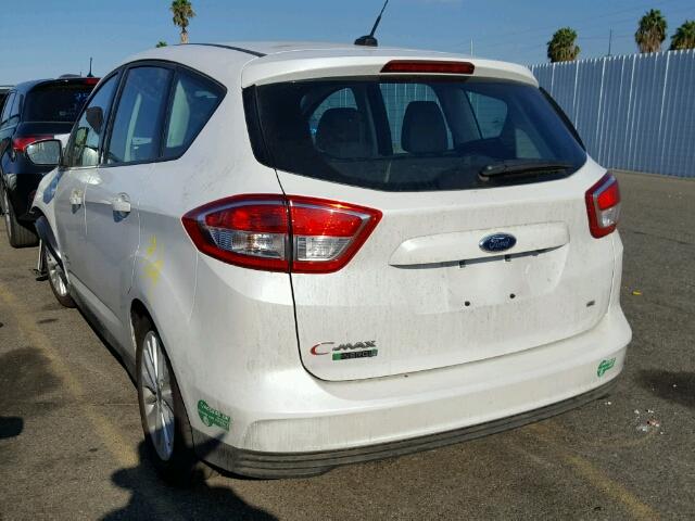 1FADP5EU3HL109767 - 2017 FORD C-MAX SE WHITE photo 3