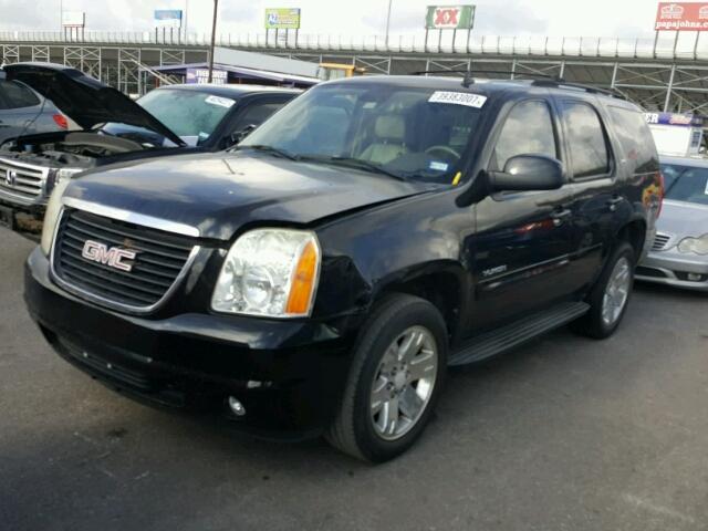 1GKFC13J27R284270 - 2007 GMC YUKON BLACK photo 2