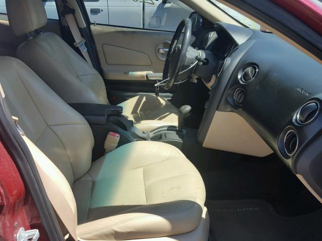 2G2WP552861173859 - 2006 PONTIAC GRAND PRIX MAROON photo 5