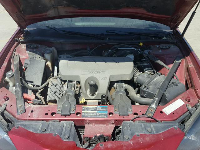 2G2WP552861173859 - 2006 PONTIAC GRAND PRIX MAROON photo 7