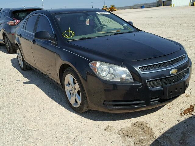 1G1ZB5E10BF325353 - 2011 CHEVROLET MALIBU LS BLACK photo 1