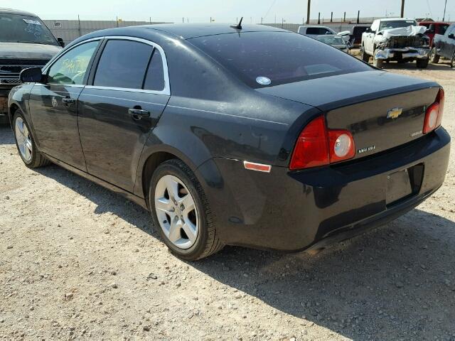 1G1ZB5E10BF325353 - 2011 CHEVROLET MALIBU LS BLACK photo 3