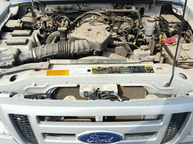 1FTLR4FE0APA20366 - 2010 FORD RANGER SUP SILVER photo 7