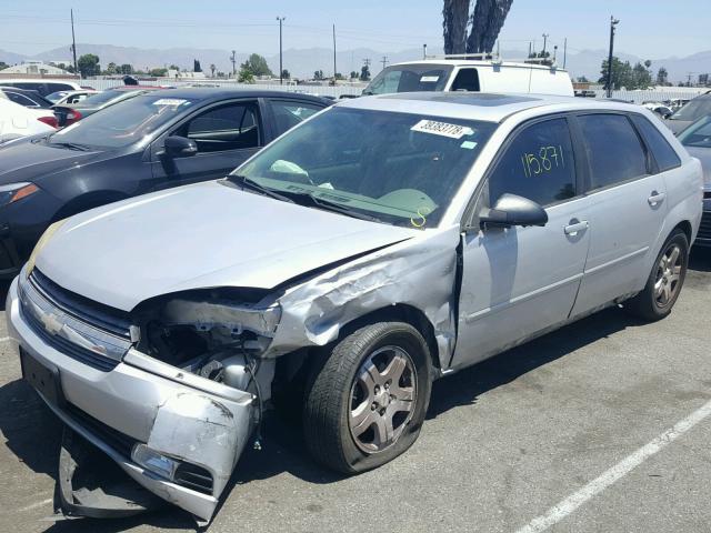 1G1ZU64824F162805 - 2004 CHEVROLET MALIBU MAX SILVER photo 2