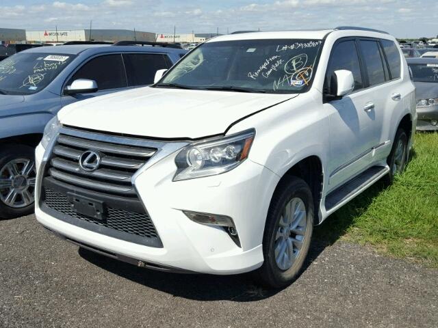 JTJBM7FXXF5092124 - 2015 LEXUS GX BASE WHITE photo 2