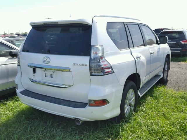 JTJBM7FXXF5092124 - 2015 LEXUS GX BASE WHITE photo 4