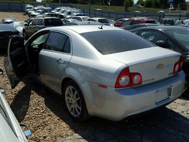 1G1ZE5EU8BF367786 - 2011 CHEVROLET MALIBU LTZ SILVER photo 3