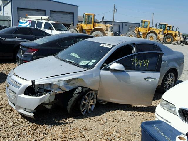 1G1ZE5EU8BF367786 - 2011 CHEVROLET MALIBU LTZ SILVER photo 9