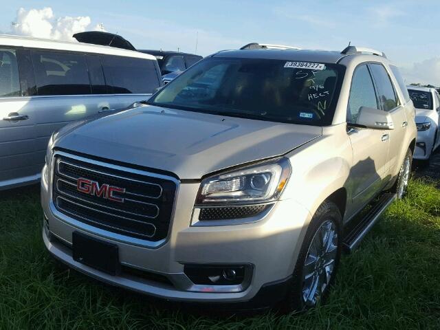 1GKKRSKD2HJ174267 - 2017 GMC ACADIA LIM TAN photo 2