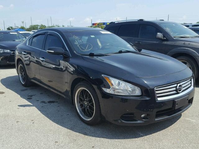 1N4AA5AP0DC813634 - 2013 NISSAN MAXIMA BLACK photo 1