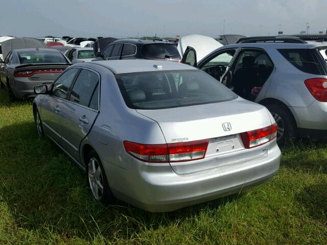 1HGCM56874A175195 - 2004 HONDA ACCORD SILVER photo 3