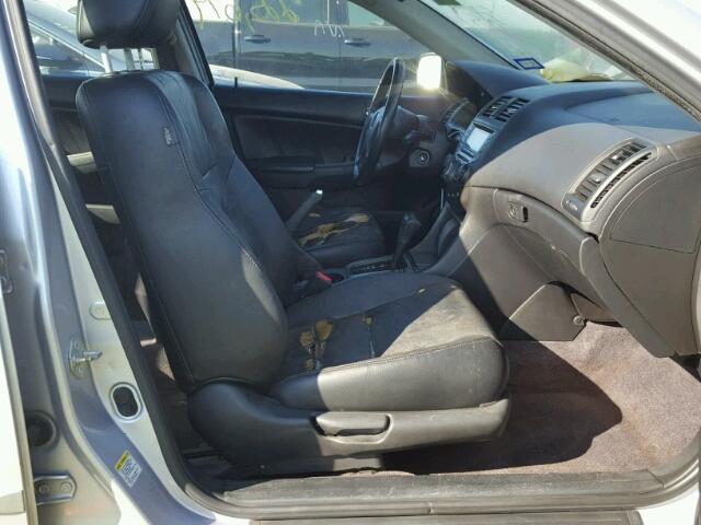 1HGCM56874A175195 - 2004 HONDA ACCORD SILVER photo 5