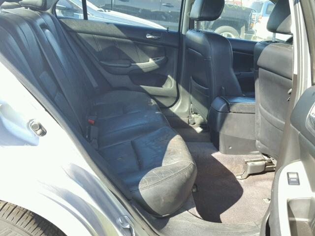 1HGCM56874A175195 - 2004 HONDA ACCORD SILVER photo 6