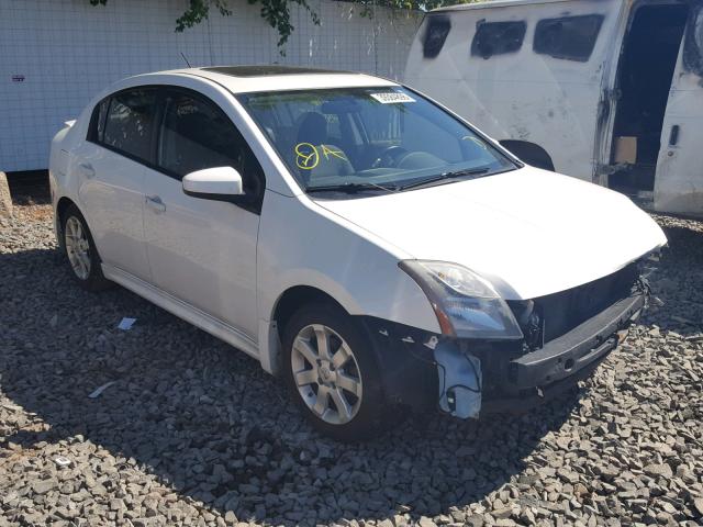 3N1AB6AP0BL636164 - 2011 NISSAN SENTRA 2.0 WHITE photo 1