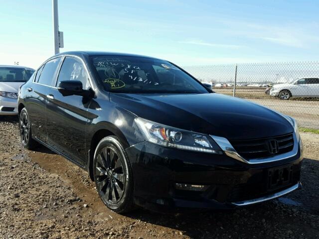 1HGCR2F79FA159199 - 2015 HONDA ACCORD EX BLACK photo 1