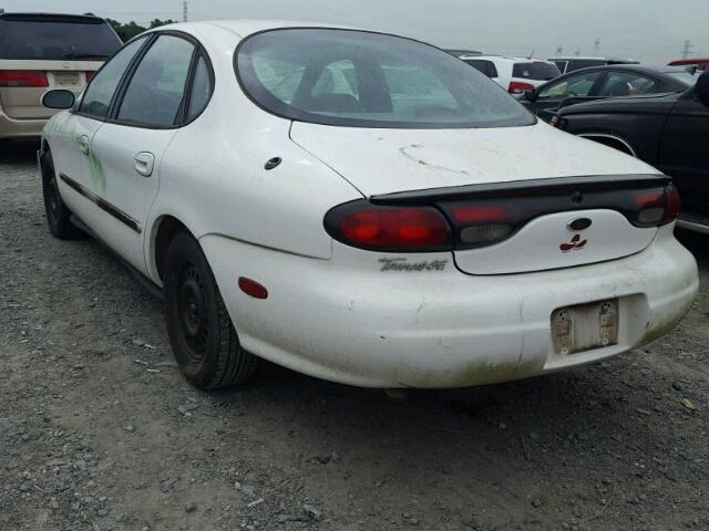 1FAFP53U5XA282597 - 1999 FORD TAURUS WHITE photo 3