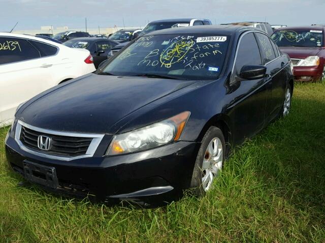 1HGCP26839A064110 - 2009 HONDA ACCORD EXL BLACK photo 2