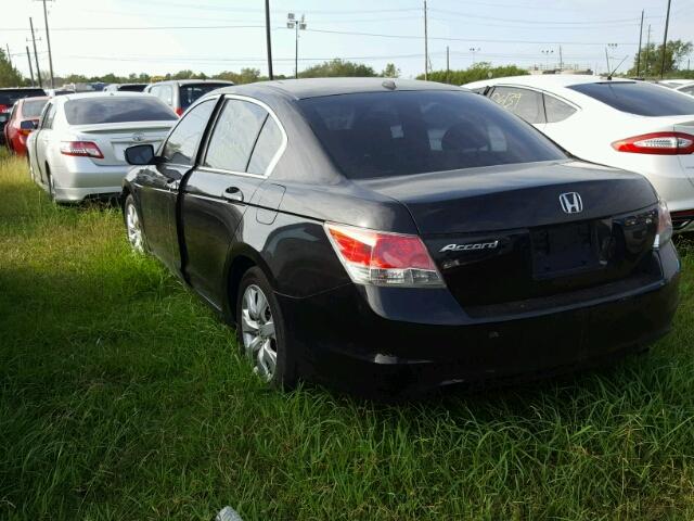 1HGCP26839A064110 - 2009 HONDA ACCORD EXL BLACK photo 3