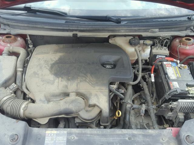 1G1ZC5E09CF334199 - 2012 CHEVROLET MALIBU 1LT მუქწითელი ფოტო 7