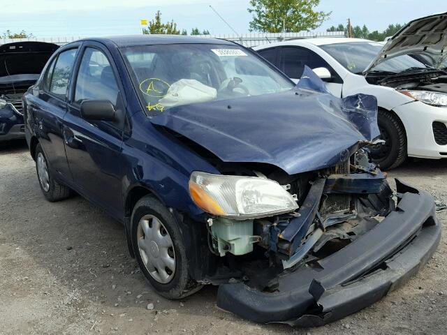 JTDBT123710196324 - 2001 TOYOTA ECHO BLUE photo 1